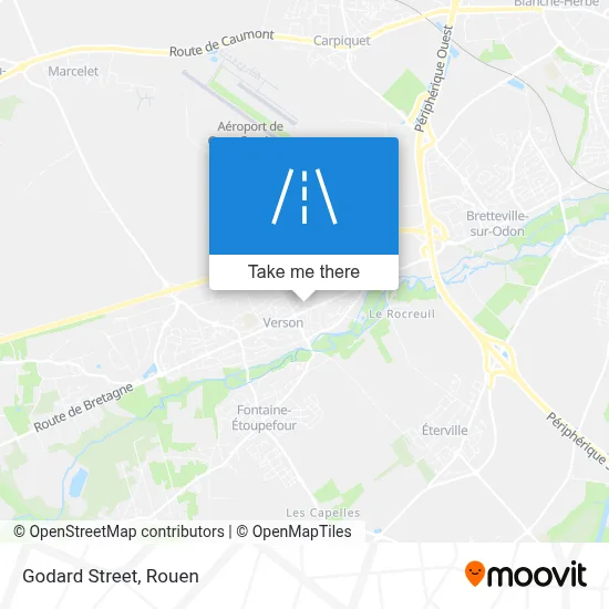 Rue Godard map