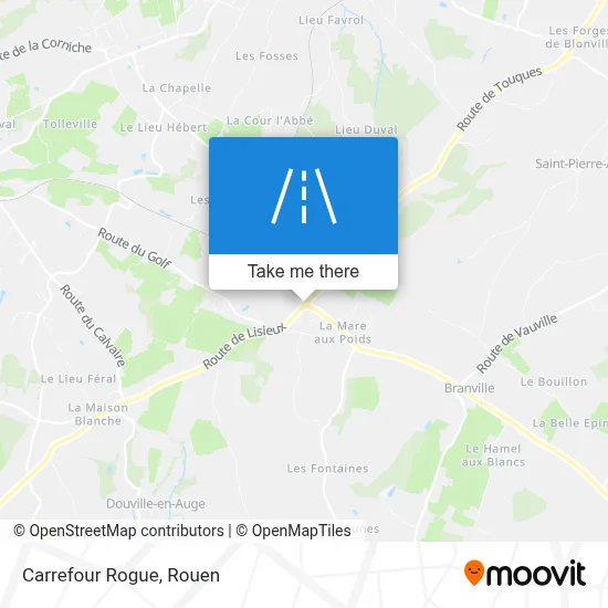 Mapa Carrefour Rogue