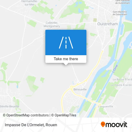 Impasse De L'Ormelet map