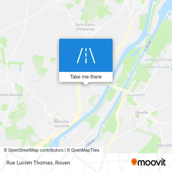 Rue Lucien Thomas map
