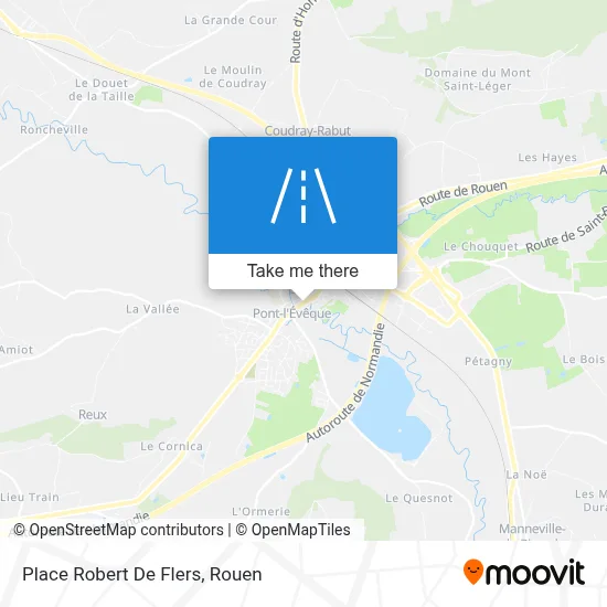 Place Robert De Flers map