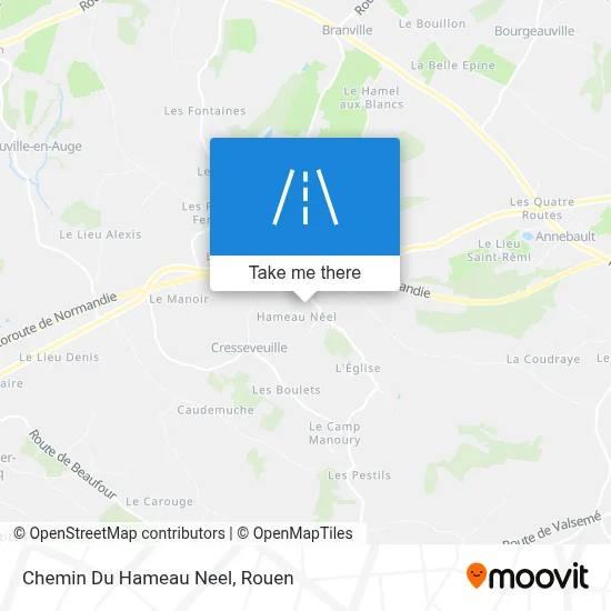 Chemin Du Hameau Neel map