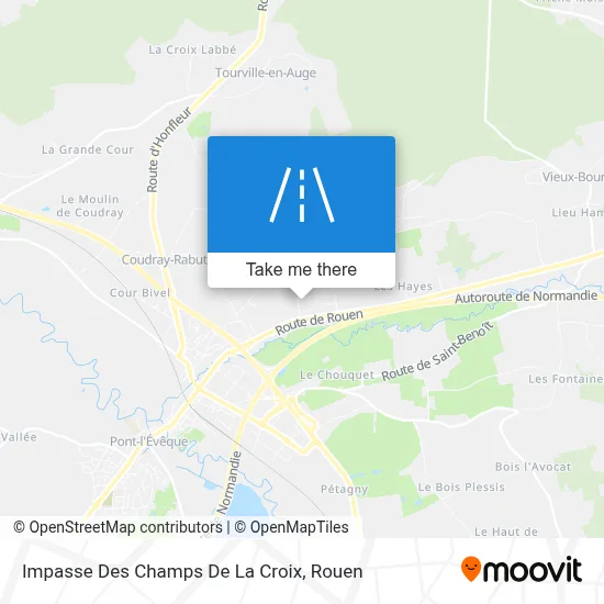 Impasse Des Champs De La Croix map