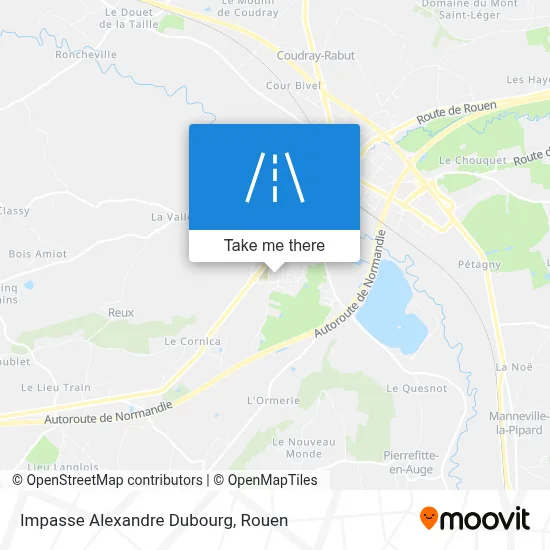 Impasse Alexandre Dubourg map