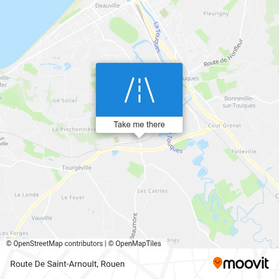 Route De Saint-Arnoult map