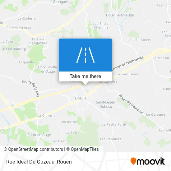 Rue Ideal Du Gazeau map