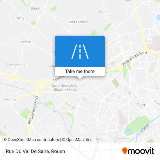 Rue Du Val De Saire map