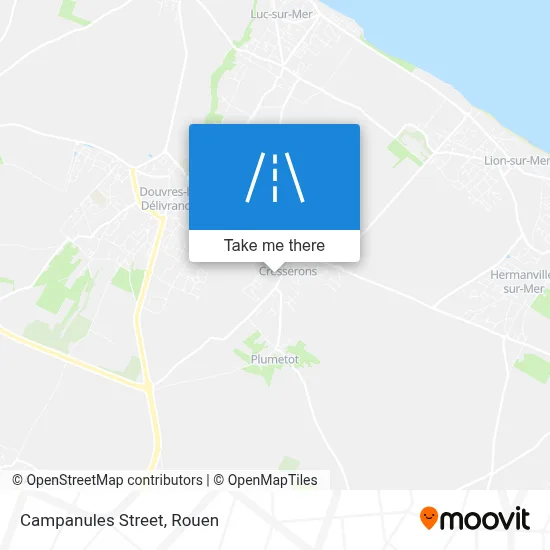 Rue Des Campanules map