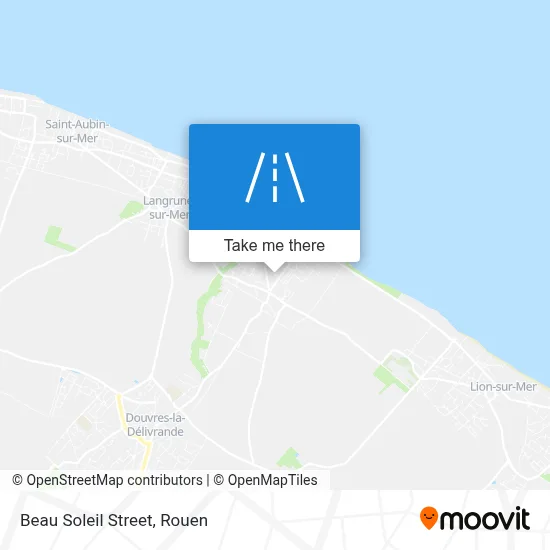 Rue Beau Soleil map