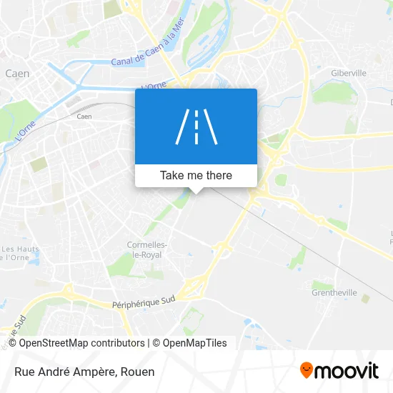 Rue André Ampère map