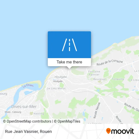 Rue Jean Vasnier map