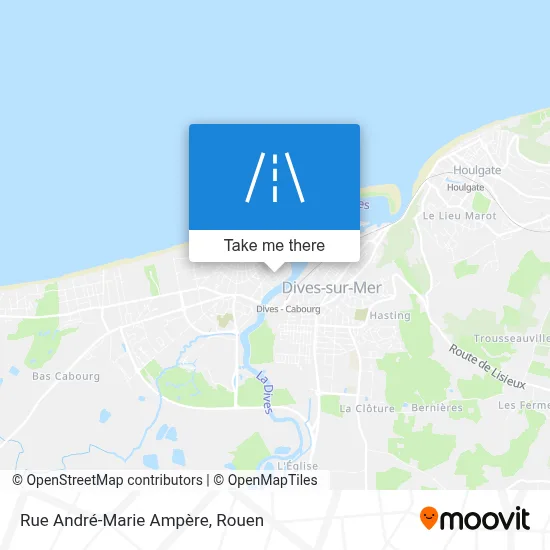 Rue André-Marie Ampère map