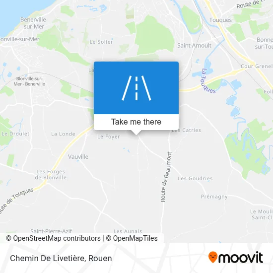 Chemin De Livetière map