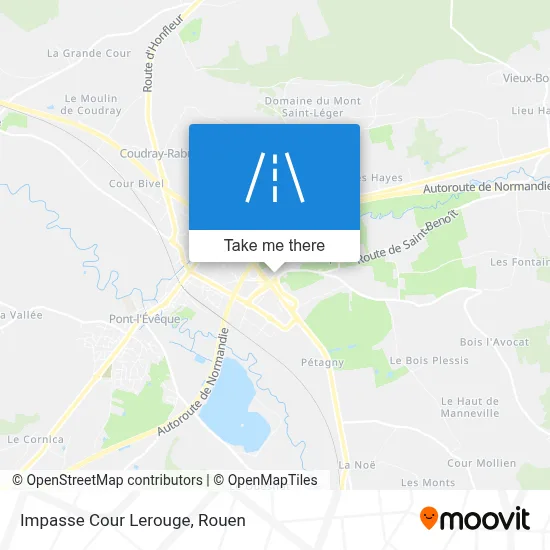 Impasse Cour Lerouge map