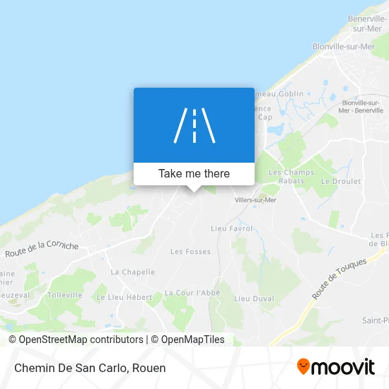 Chemin De San Carlo map