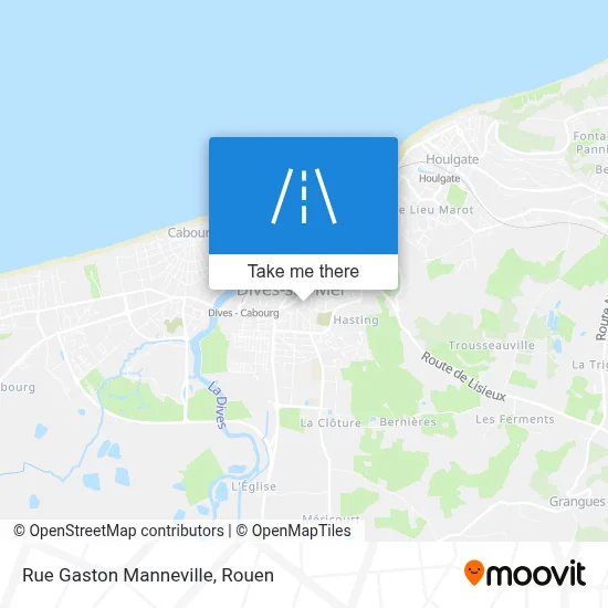 Rue Gaston Manneville map