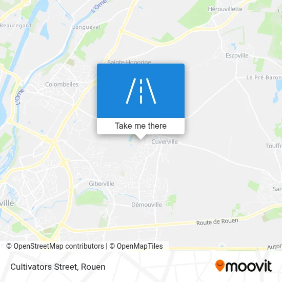 Rue Des Cultivateurs map