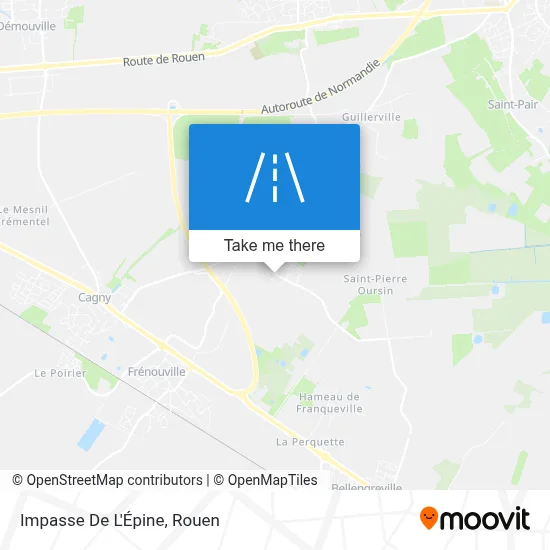 Impasse De L'Épine map