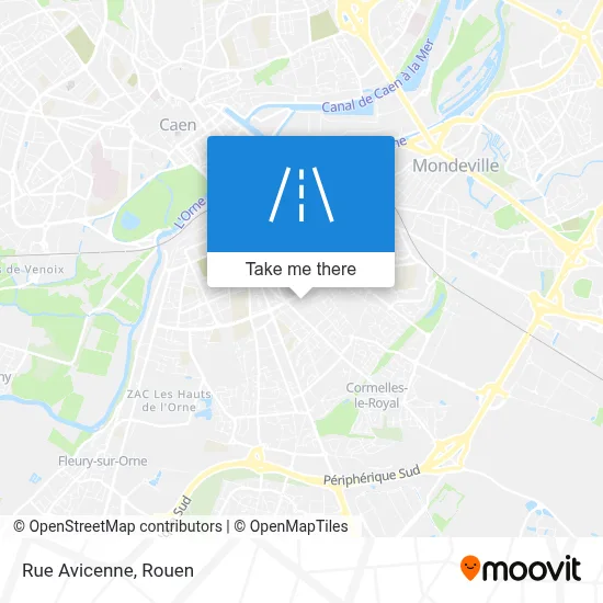 Rue Avicenne map