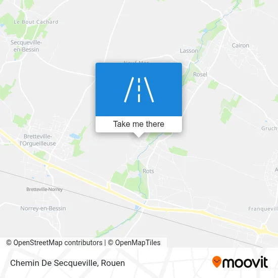 Mapa Chemin De Secqueville