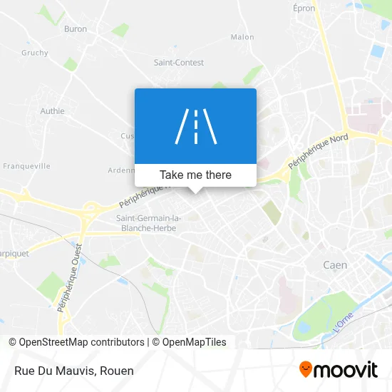 Rue Du Mauvis map