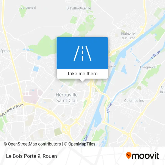 Le Bois Porte 9 map