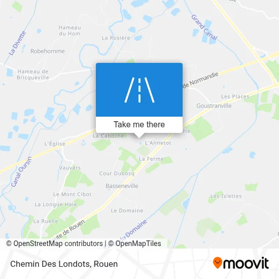 Chemin Des Londots map