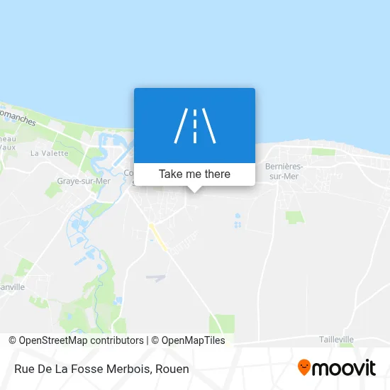 Rue De La Fosse Merbois map