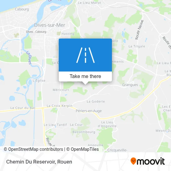 Chemin Du Reservoir map
