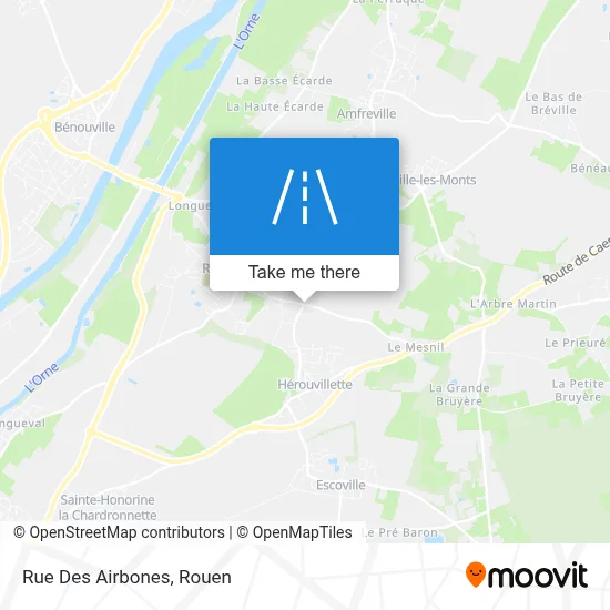Rue Des Airbones map