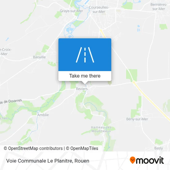 Voie Communale Le Planitre map