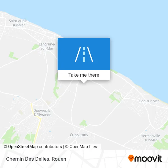 Chemin Des Delles map