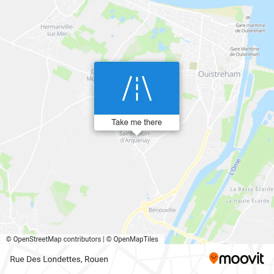 Rue Des Londettes map