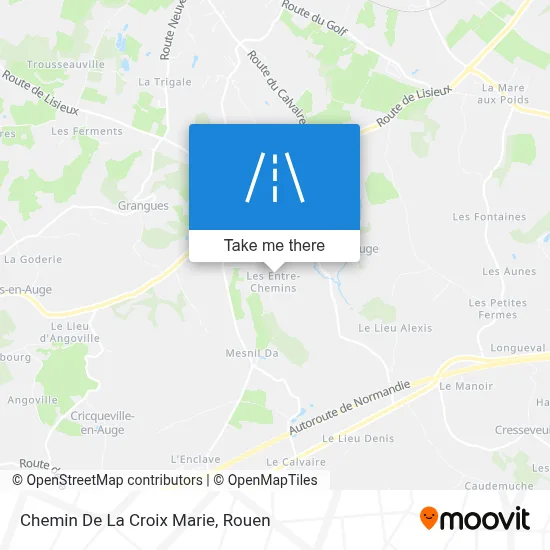 Chemin De La Croix Marie map