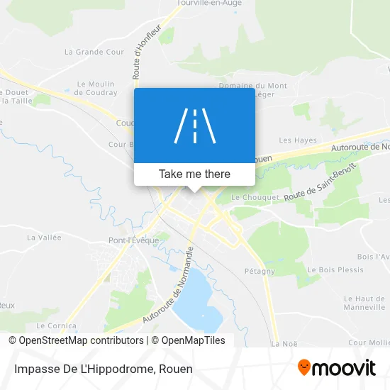 Impasse De L'Hippodrome map