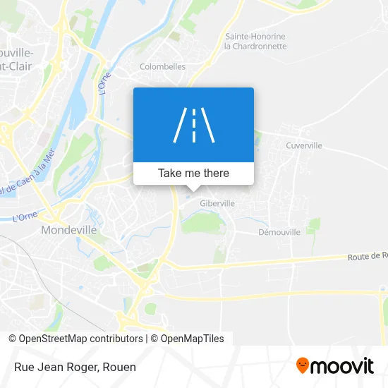 Rue Jean Roger map