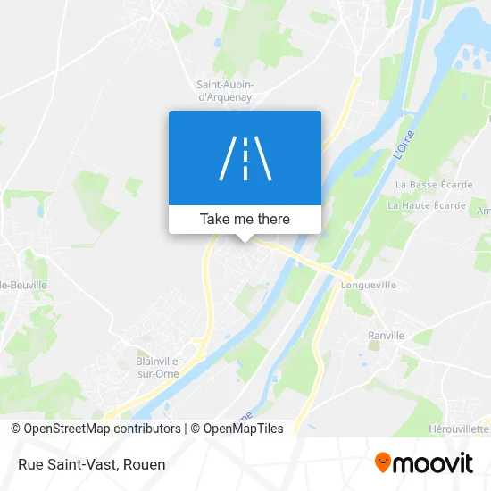 Rue Saint-Vast map