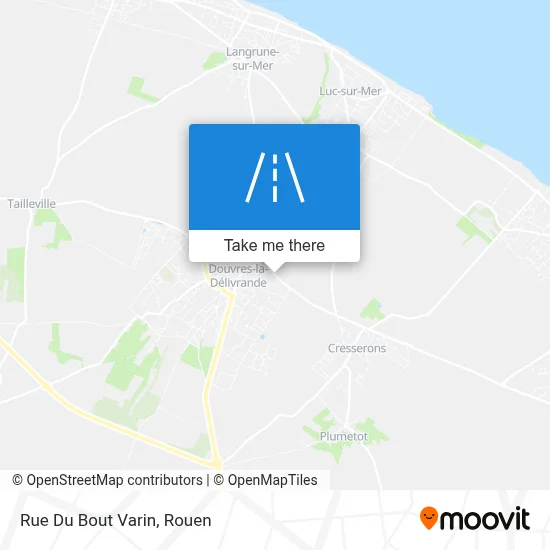 Rue Du Bout Varin map