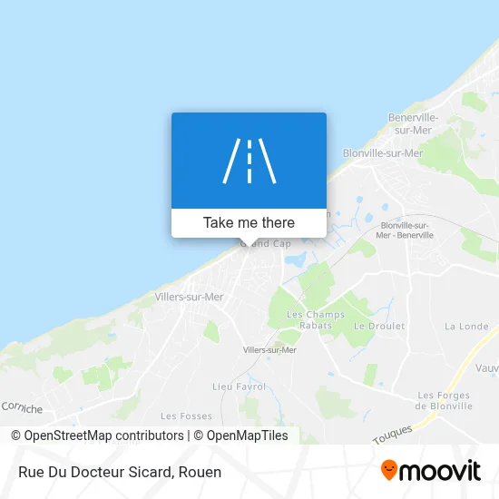 Mapa Rue Du Docteur Sicard