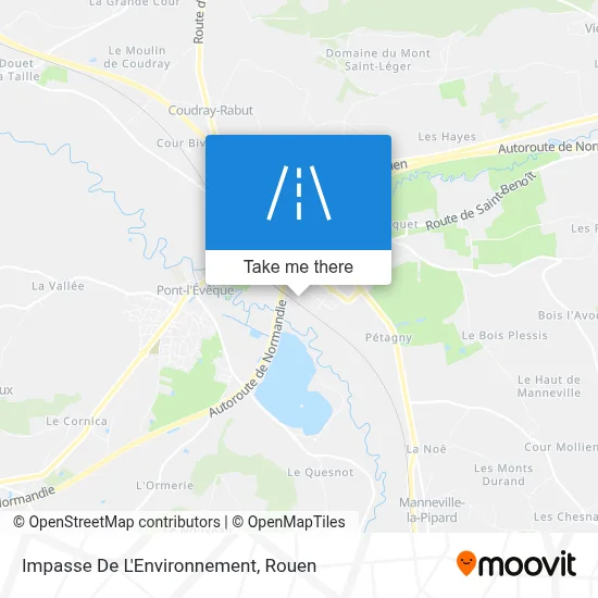 Impasse De L'Environnement map