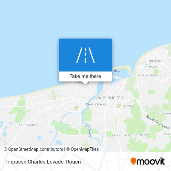 Impasse Charles Levade map