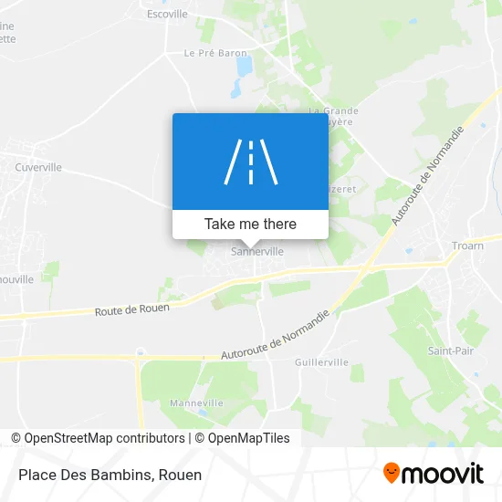 Place Des Bambins map