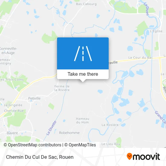 Chemin Du Cul De Sac map