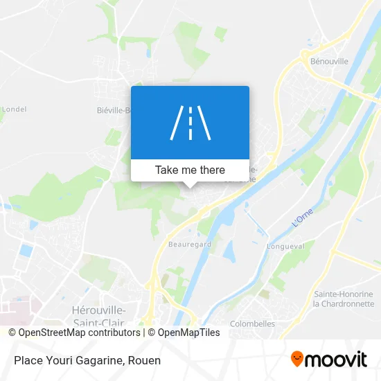 Place Youri Gagarine map