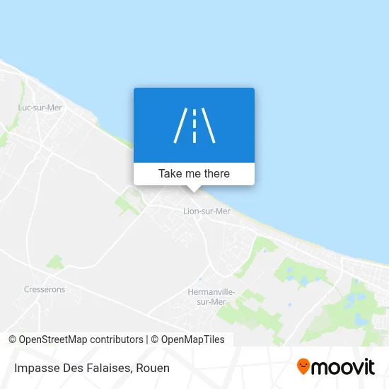 Impasse Des Falaises map
