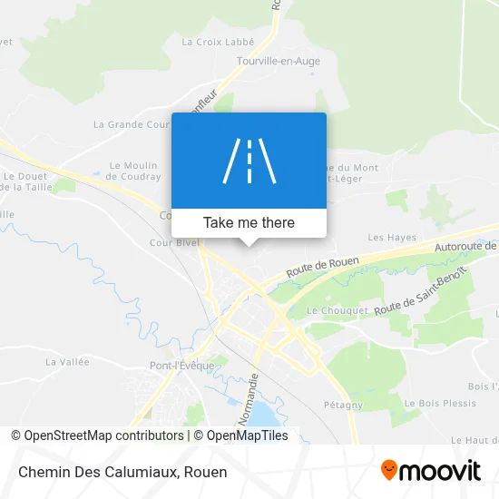 Chemin Des Calumiaux map