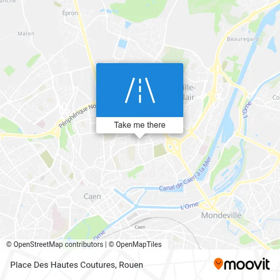 Place Des Hautes Coutures map