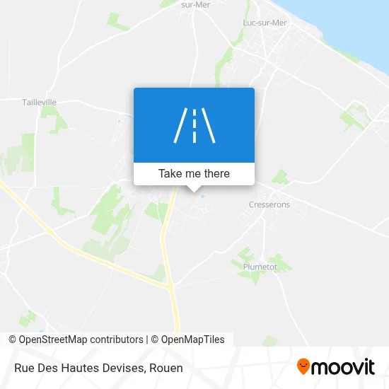 Rue Des Hautes Devises map