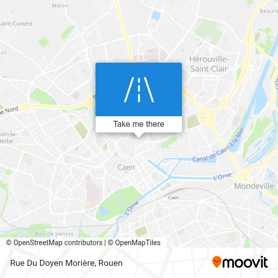 Rue Du Doyen Morière map
