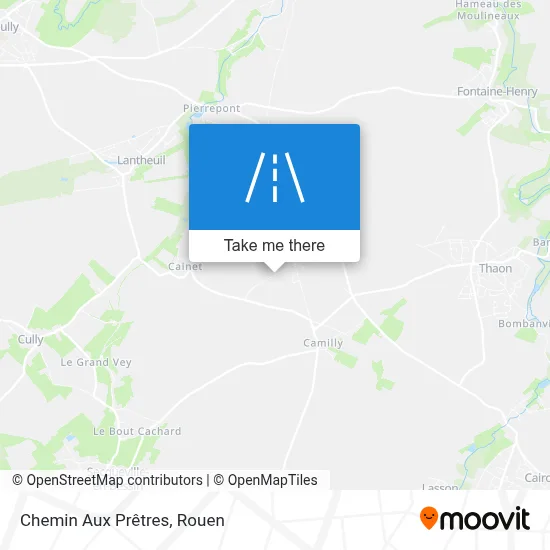 Chemin Aux Prêtres map